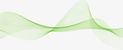 交织线条绿色清新旋转曲线高清图片