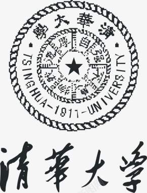 知识全面清华大学logo图标图标