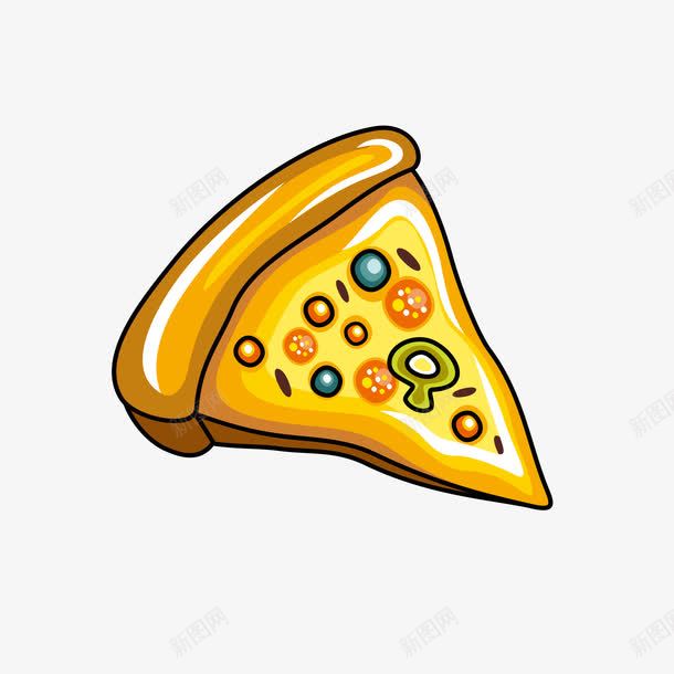图手绘美味披萨png免抠素材_88icon https://88icon.com 免抠图 卡通 可口 好吃 手绘 披萨 美味食物 零食