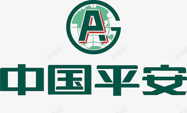 投资保险中国平安绿色logo图标图标