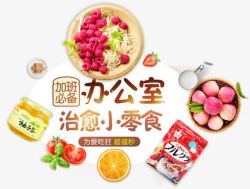 零食排版办公室零食高清图片