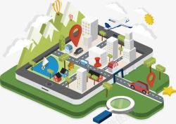 创意卡通商务金融素材