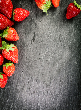 草莓水果背景背景
