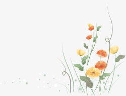 花卉花朵手绘花朵矢量图高清图片