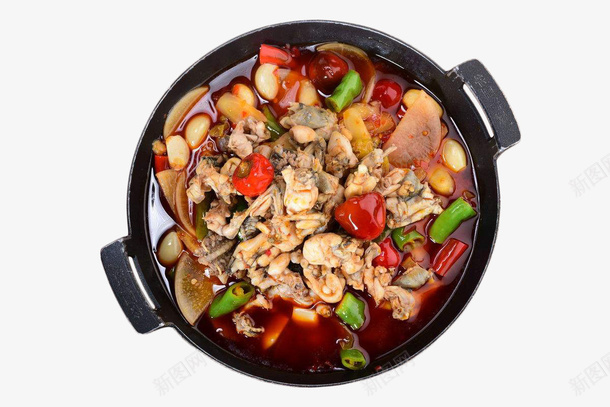 特色家乡菜香辣牛蛙锅png免抠素材_88icon https://88icon.com 传统家常菜 大锅牛蛙 家乡味 家乡菜 水煮牛蛙 特色美食 赣菜 香辣牛蛙