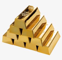 金条金块巧克力金字塔素材