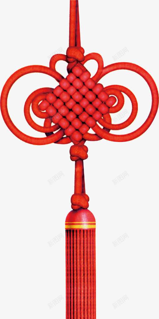 手绘婚礼红色中国结png免抠素材_88icon https://88icon.com 中国 婚礼 红色