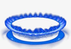 蓝色火焰燃烧素材