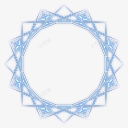 手游特效png免抠素材_88icon https://88icon.com 光效 手游 花纹 蓝色 魔法阵