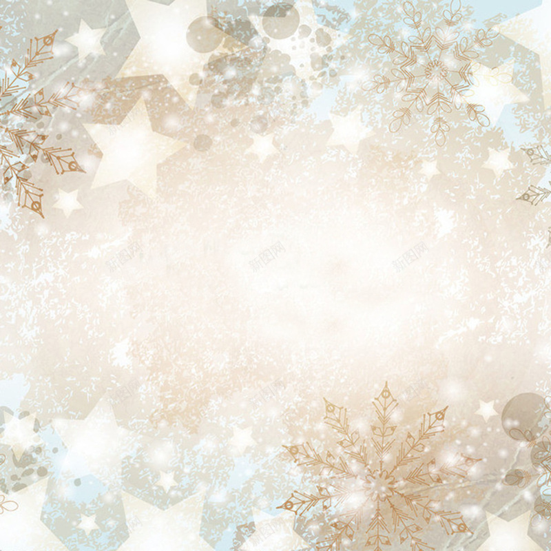冬季雪景海报背景jpg设计背景_88icon https://88icon.com 冬季 冬季海报 冬季背景 星星 雪景 雪花 香槟色