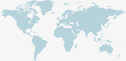 七大洲五大洋绿色简约地图高清图片