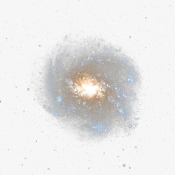螺旋星系太空炫彩星系高清图片