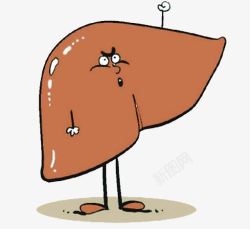 脂肪肝卡通肝脏高清图片