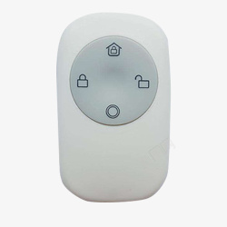语音遥控器白色小型智能遥控器高清图片