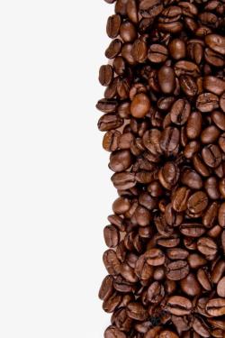矢量咖啡豆背景实物香浓美味咖啡豆高清图片