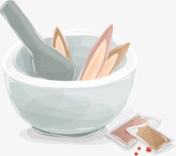 治病展板中药药材高清图片