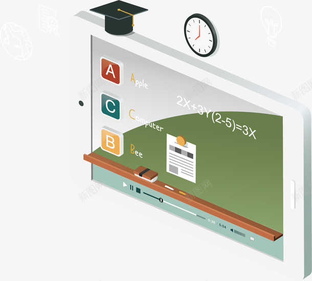 立体学生电脑矢量图ai免抠素材_88icon https://88icon.com 创意 卡通 商务 学生 手绘 电脑 简约 矢量图