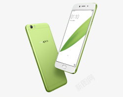 S9清新绿OPPO手机高清图片
