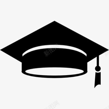 学生毕业帽图标图标