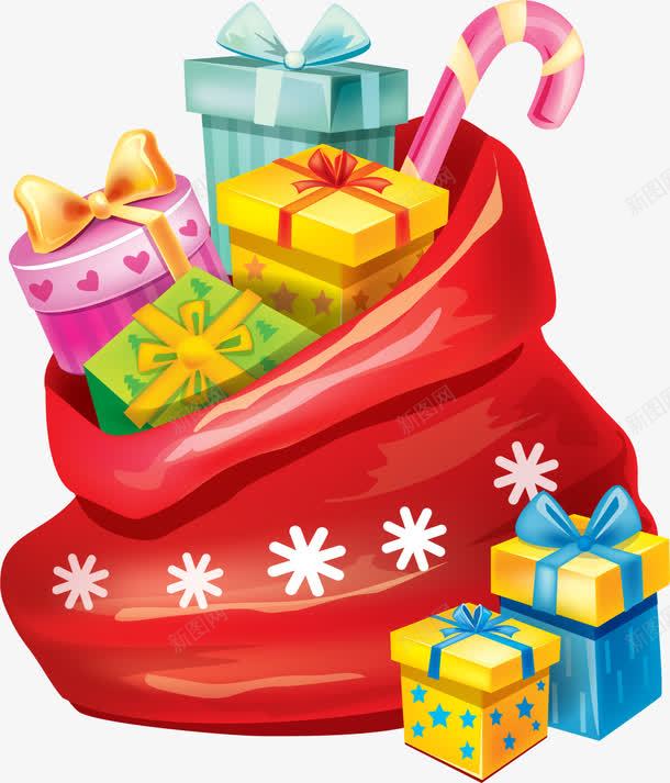彩色圣诞节礼盒礼袋png免抠素材_88icon https://88icon.com 圣诞快乐 圣诞节 彩色礼袋 礼品 礼物堆 礼盒 装饰图案