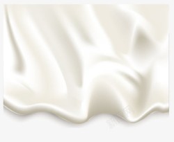 手绘立体丝滑牛奶图案素材