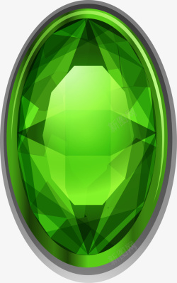 珠宝店装饰绿色梦幻宝石高清图片