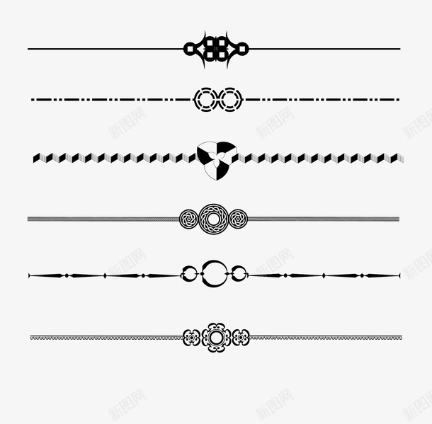 黑色几何花纹分隔线条png免抠素材_88icon https://88icon.com 几何线条 分割线 分隔线 手绘 花纹箭头 花纹线条 间隔线条 间隔花纹 黑色