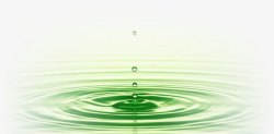 梦幻水滴梦幻绿色水滴装饰高清图片