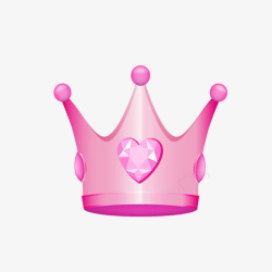 宝石的王冠卡通公主王冠高清图片