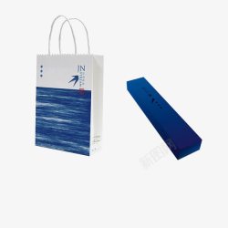 jn海洋创意纸袋素材
