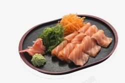 日本料理三文鱼素材