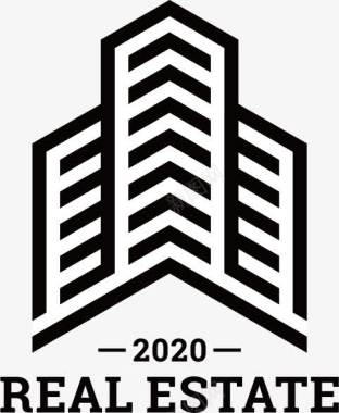 公司二维码房地产logo图标图标