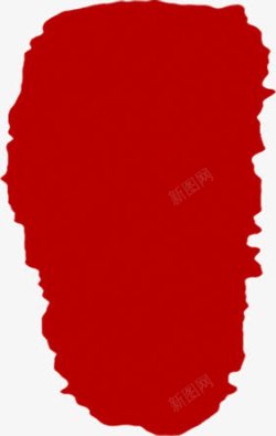 红色印记印章空白素材