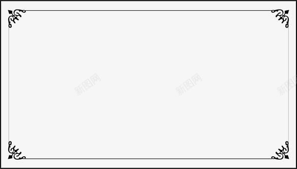 传统花边边框png免抠素材_88icon https://88icon.com 外框 花框 花边 边框