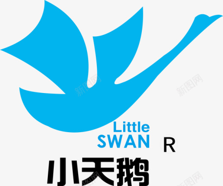 方正电脑标志小天鹅logo图标图标