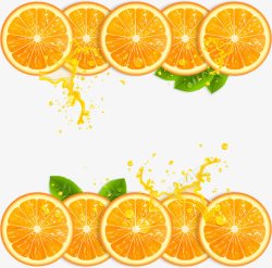 新鲜的柠檬橘子水果素材