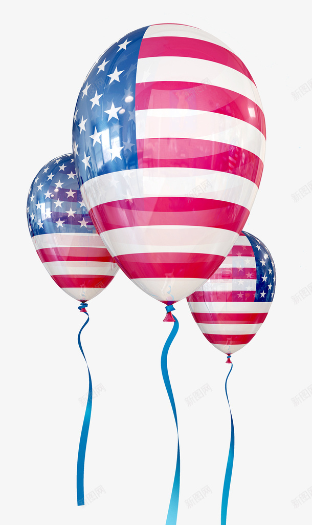 气球上的美国国旗png免抠素材_88icon https://88icon.com 国旗 图案 旗帜 星星 条纹 气球 红蓝白 美国 美国气球