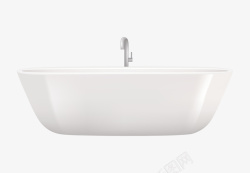 白色浴缸一个白色浴缸高清图片
