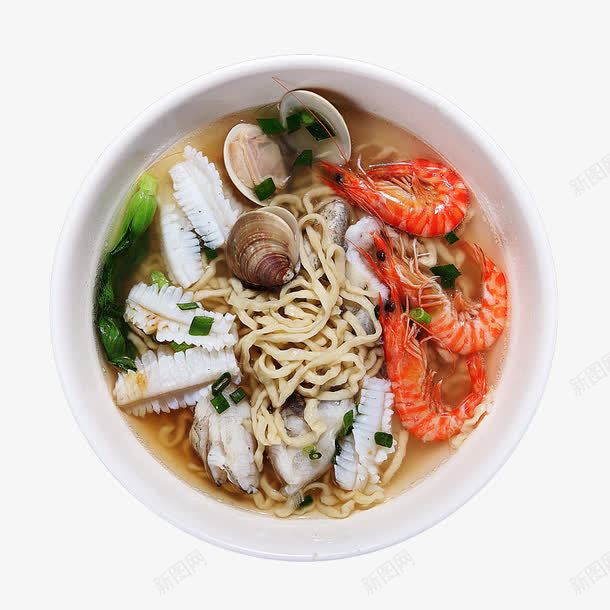 海鲜面实物图png免抠素材_88icon https://88icon.com 传统美食 农家菜 双壳贝类 口感美味 各色海鲜 墨鱼 大虾 实物图 摄影照片 汤面 汤面碗 海味 海鲜汤 海鲜面 烹煮 特色小吃 美食 舌尖上的美味 营养丰富 蛤蜊 面食 餐饮传统 餐饮美食 鱼虾面 龙虾面
