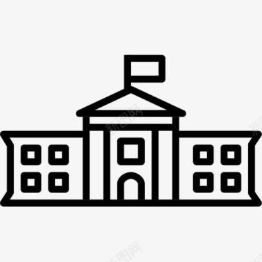 Building白宫图标图标