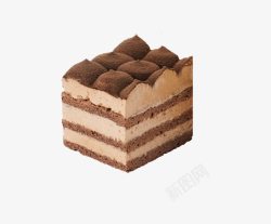 巧克力慕斯蛋糕提拉米苏高清图片