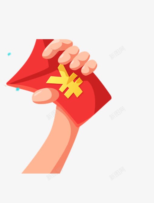手握红包png免抠素材_88icon https://88icon.com 一只手和一个红包 发红包啦 拿着红包的手