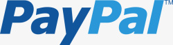 Paypal大图商标PAYPAL蓝高清图片