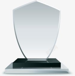 比赛名次水晶透明感奖杯高清图片