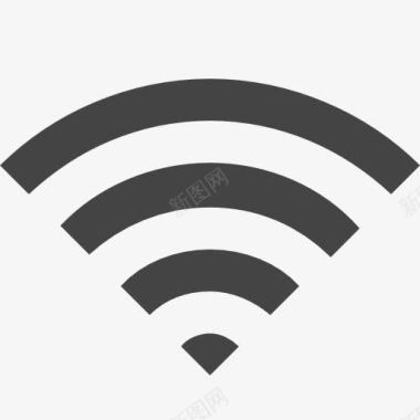 WiFi无线连接信号图标图标