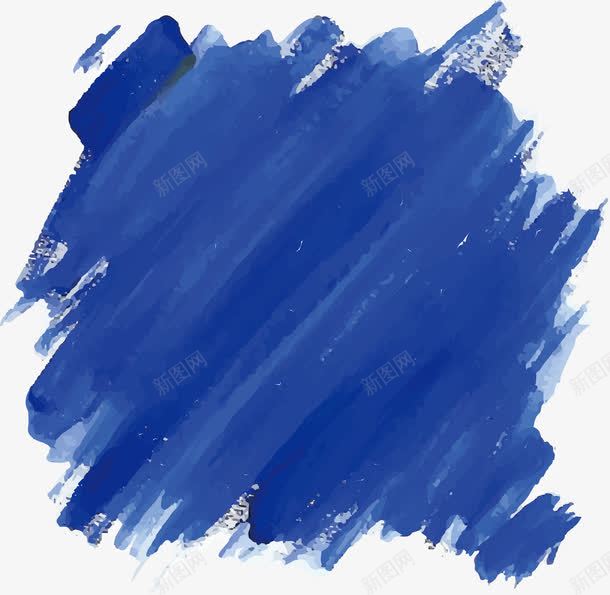 蓝色水彩笔刷png免抠素材_88icon https://88icon.com 手绘涂鸦 水彩蓝色 矢量png 笔刷 蓝色 蓝色笔刷
