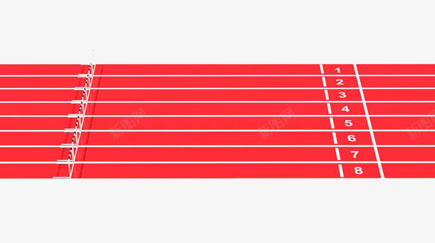 手绘红色跑道png免抠素材_88icon https://88icon.com 卡通手绘 地面 手绘跑道 数字 比赛专用 红色跑道 赛道 跑道 跑道线 过道