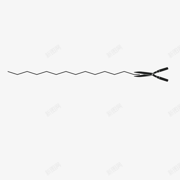 蚂蚁曲线png免抠素材_88icon https://88icon.com 卡通 弯曲 手绘 曲折 水彩 线段 黑色