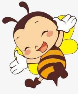 矢量可爱蜜蜂蜜蜂高清图片