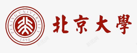 北京大学logo元素图标图标